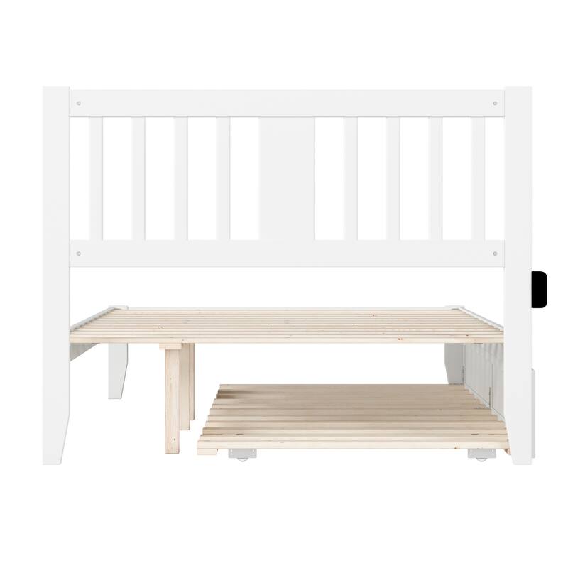 Tahoe Bed with USB Turbo Charger and Twin Trundle