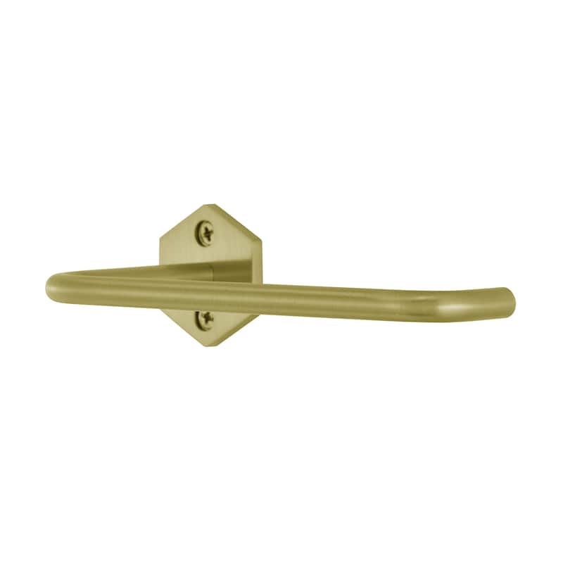 Brusque Toilet Paper Holder in Brushed Gold - BG