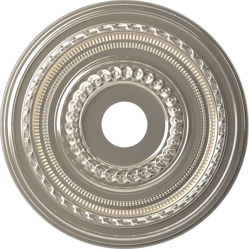3 1/2" Inside Diameter - Cole Thermoformed PVC Ceiling Medallion