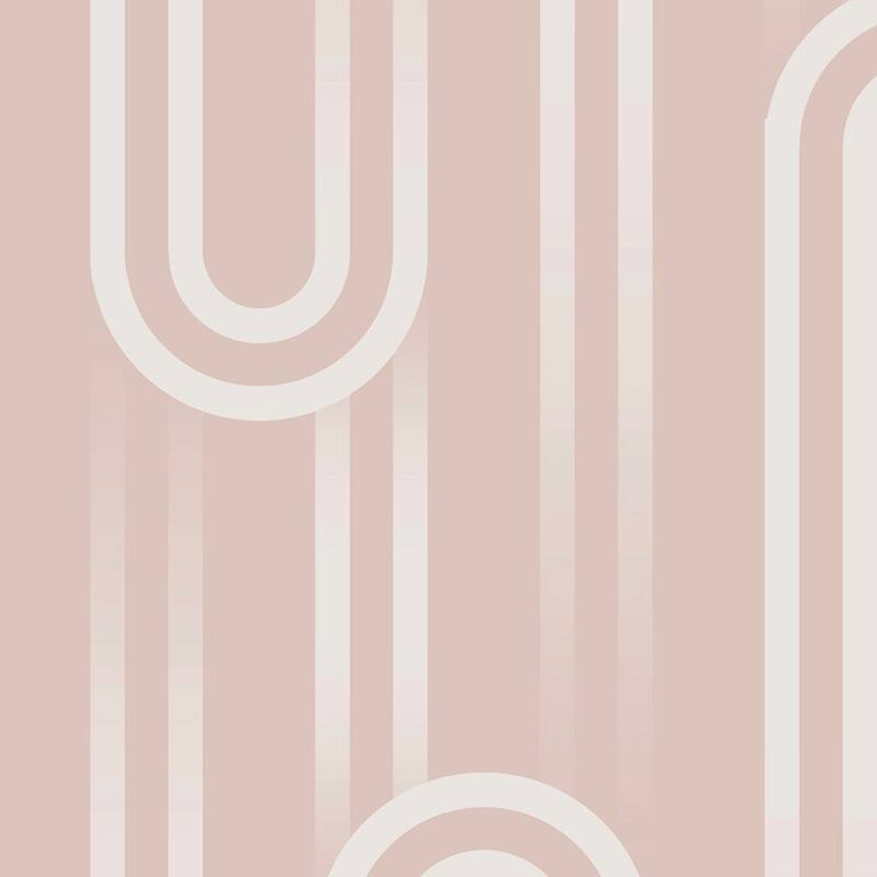 Envy Ups n Downs Peach Wallpaper