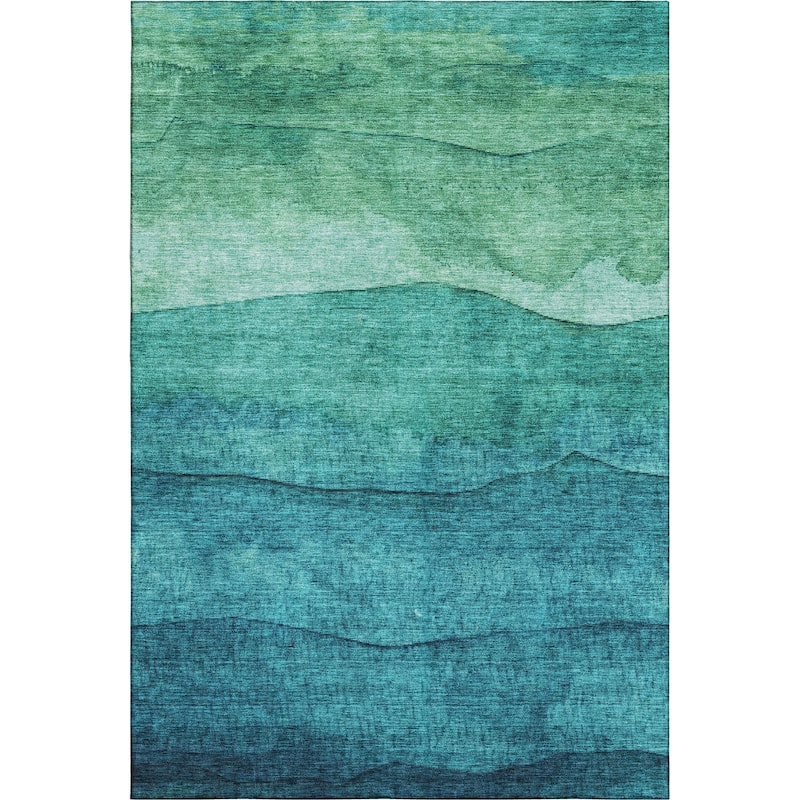 Premium Washable Super Soft Modern Ombre Mayfield Rug