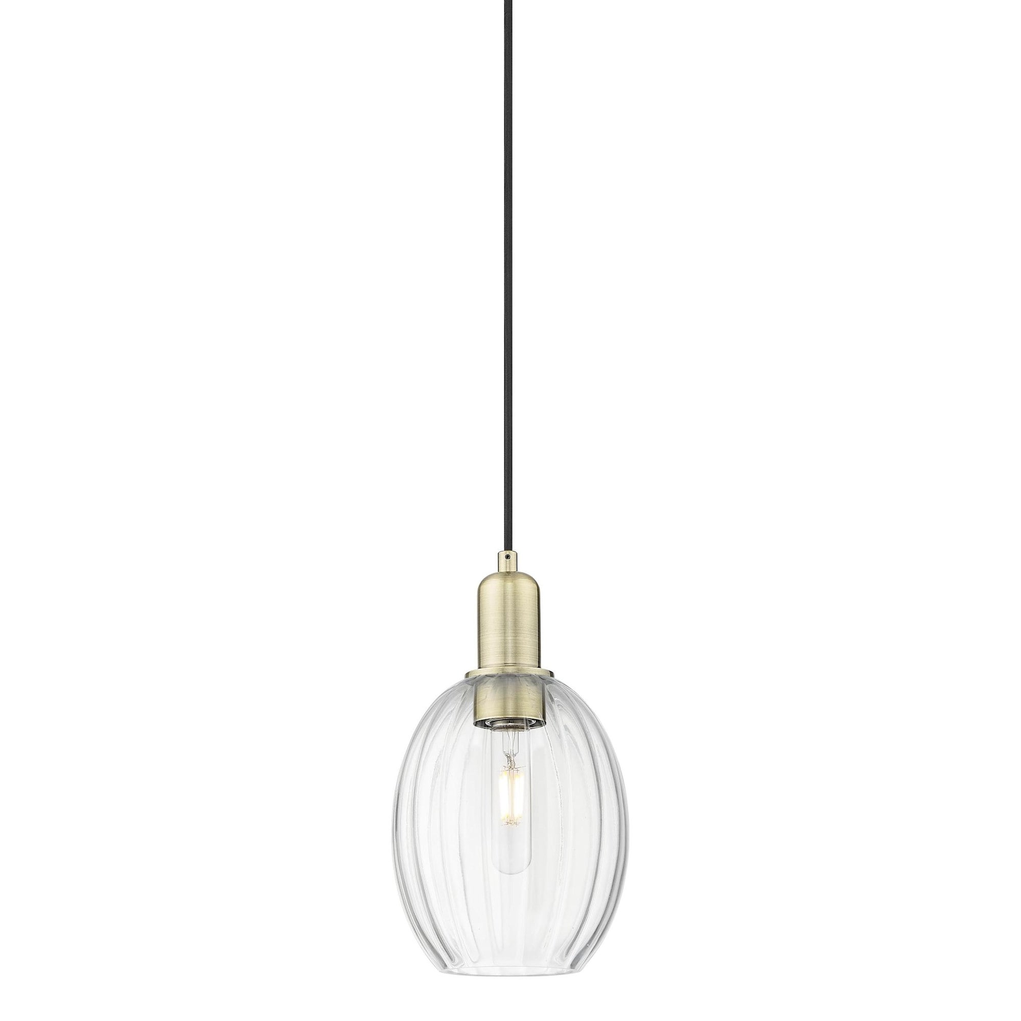 Innovations Lighting 716-1P-12-6 Preston Pendant Preston 6" Wide Mini