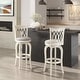 preview thumbnail 6 of 19, Rovinj Scroll Back Swivel Bar Stool