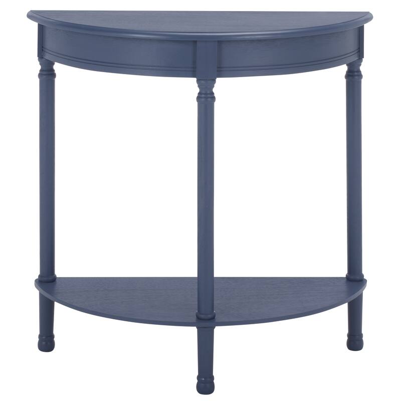 SAFAVIEH Veva Half Moon Console Table - 28" W x 11.8" L x 28" H - 28"W x 12"D x 28"H