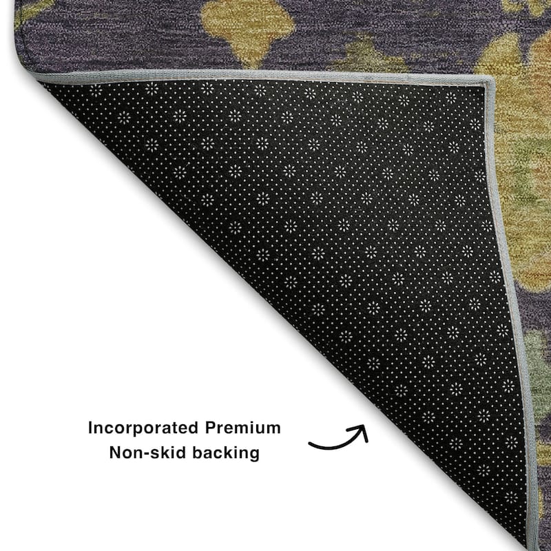 Premium Washable Super Soft Farmhouse Traditional Mayfield Rug