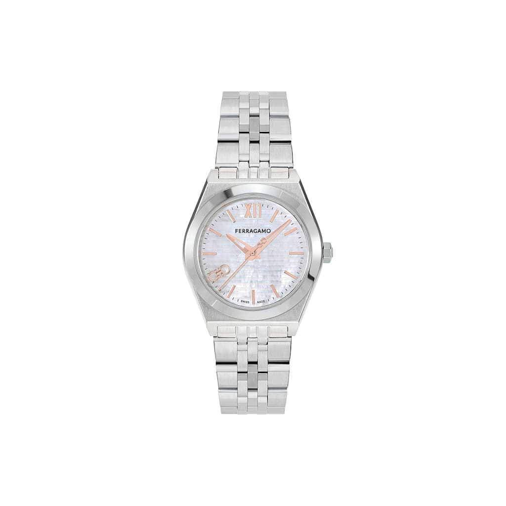 Ferragamo Women's Vega New 28mm Quartz Watch SFKJ00924 - White - One Size