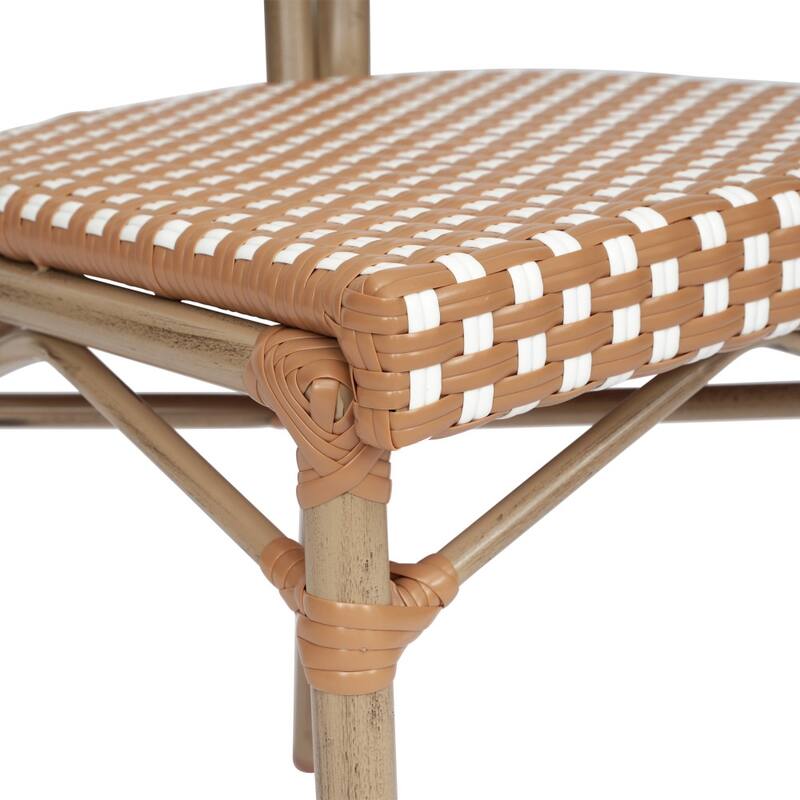 Stacking Bistro Chairs with Metal Frames