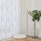 preview thumbnail 47 of 53, Deconovo Rod Pocket Pattern Sheer Curtains for Living Room Pair (2 Panels)