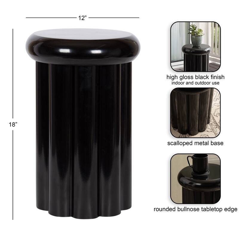 Kate and Laurel Jace Metal Side Table