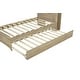 preview thumbnail 59 of 57, Bookcase Bed Twin Size Platform Bed Frame Solid Wood Storage Bed with LED Light Strip and Headboard(Trundle or Drawers Choose)