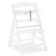 preview thumbnail 2 of 6, hauck AlphaPlus Grow Along White Wooden High Chair, Tray Table, & Grey Cushion - 16.5