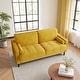 preview thumbnail 67 of 77, 62.5'' W Corduroy Couch Upholstered Square Arm Sofa
