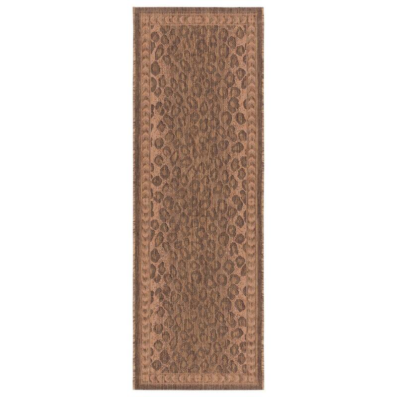 SAFAVIEH Courtyard Sanyi Indoor/ Outdoor Waterproof Patio Backyard Rug