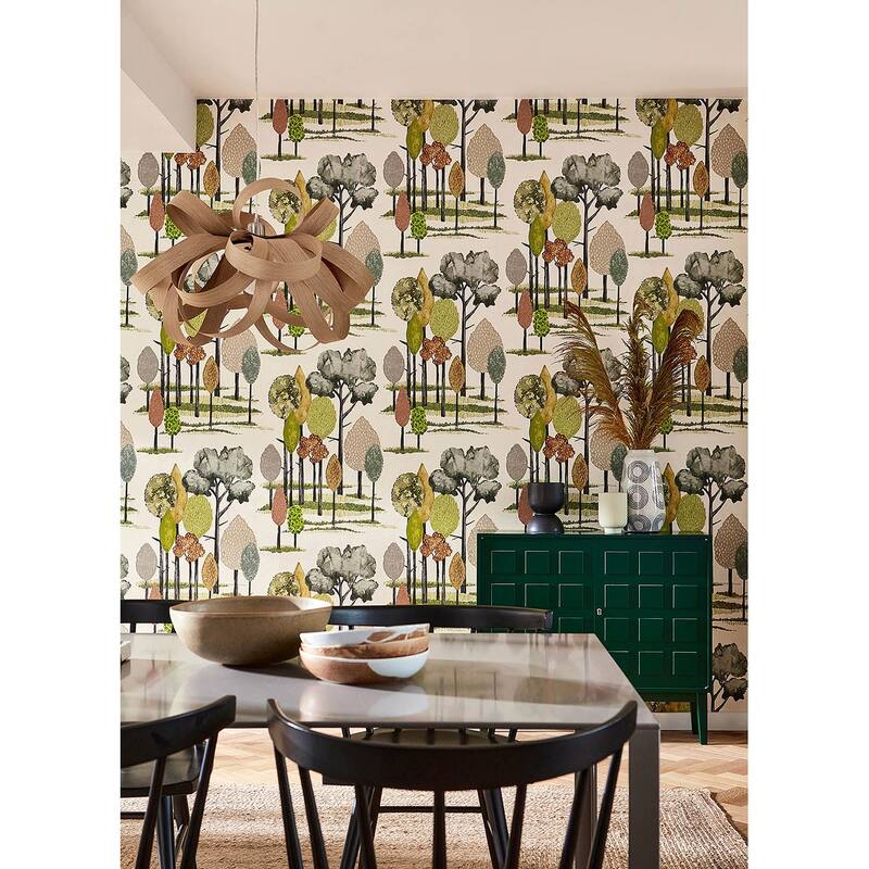 Cypress Olive Tall Trees Wallpaper