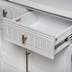 preview thumbnail 14 of 33, Christopher Knight Home - Alaric Acacia Wood Storage Cabinet with 3 Doors and 3 Drawers