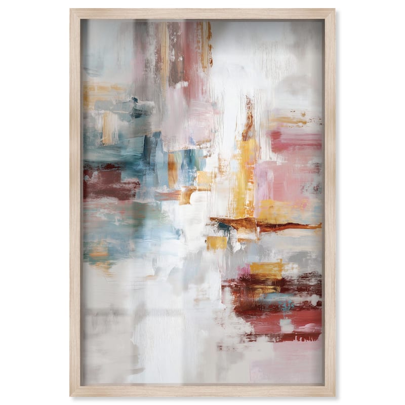 Warmth and cool I Shadowbox by Art Remedy - Natural - 10" x 15"