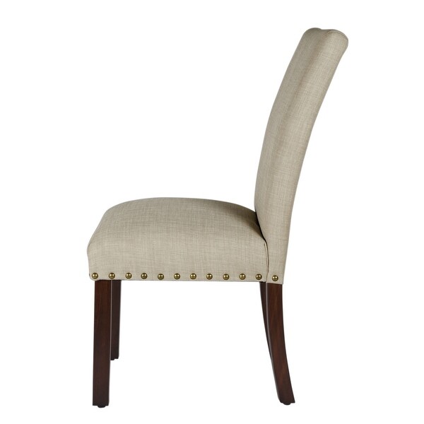 White parsons chair on sale