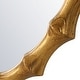 preview thumbnail 5 of 4, Uttermost Nacala Round Gold Mirror - 39.37"W x 39.37"H x 1.69"D