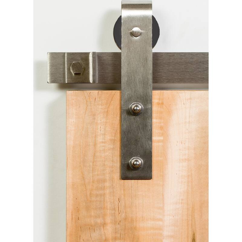Leatherneck Hardware 142 Premium Series 72 Inch Standard Straight - Brushed Stainless