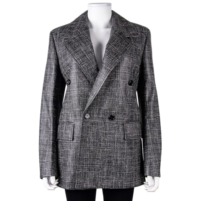 Bottega Veneta Printed Leather Jacket - EU 42