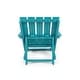 preview thumbnail 135 of 172, Shoreline Fully Assembled All-Weather HDPE Outdoor Folding Modern Adirondack Chair