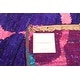 preview thumbnail 9 of 7, ECARPETGALLERY Hand-knotted Opulence Dark Pink Silk Rug - 4'9 x 6'9