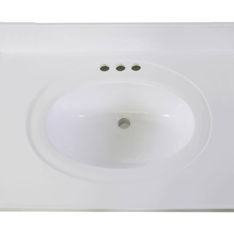 Design House 586446 Concord 60" Free Standing Single Basin Vanity Set