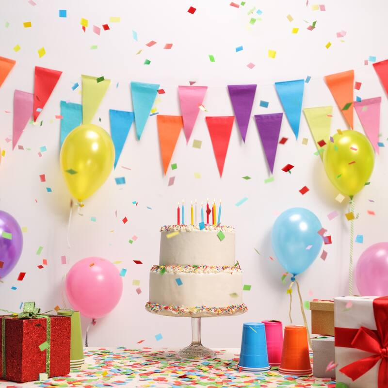 50 Feet Pennant Banner Flags String Triangle Hanging for Party