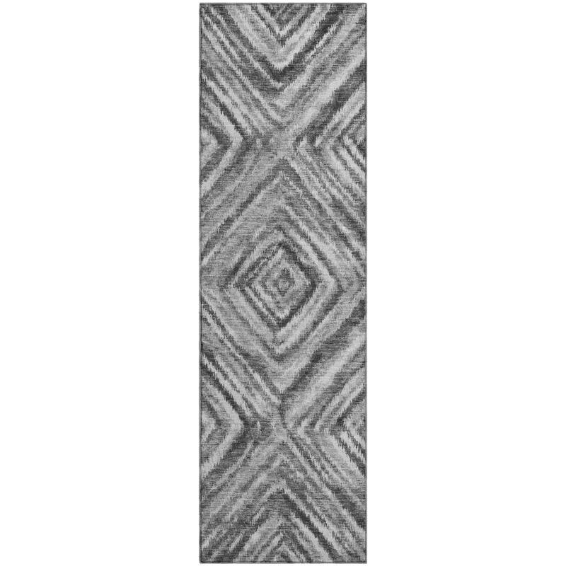 Premium Washable Super Soft Modern Diamond Mayfield Rug