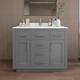 Option Dark Gray / Giotto Quartz Top / Brushed Nickel