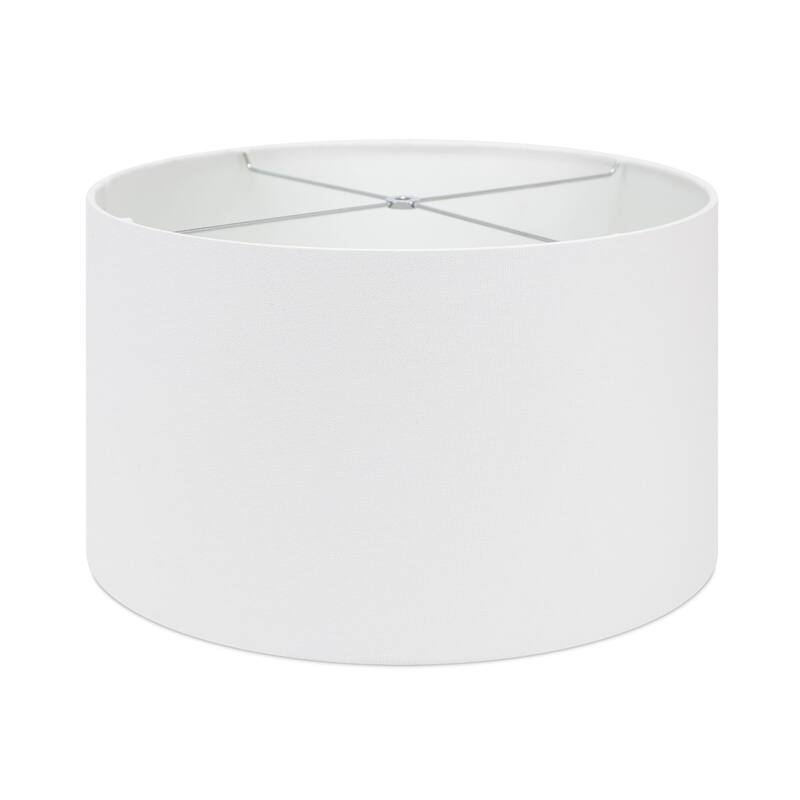 Linen Drum Lamp Shade