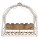 preview thumbnail 28 of 56, Twin Canopy Bed with Tent and Trundle