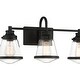 preview thumbnail 4 of 2, Minka Lavery 2583 Mannsdale 3 Light 24" Wide Vanity Light with Clear
