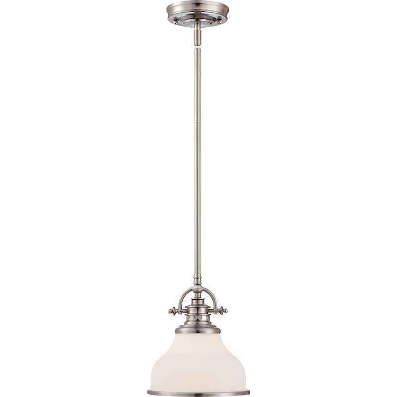 Quoizel Grant 14" Pendant Light in Brushed Nickel