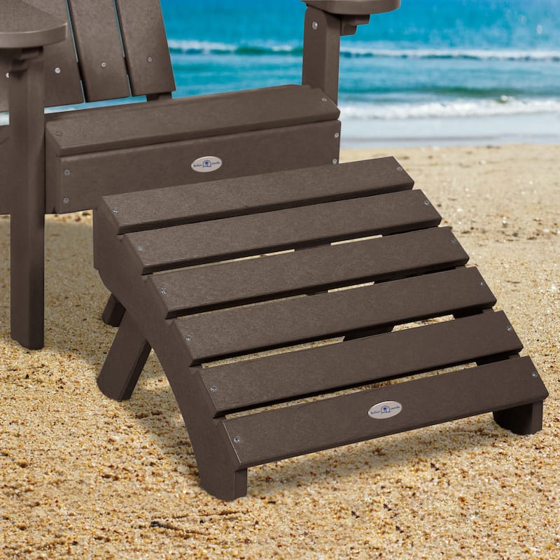 BAHIA VERDE OUTDOORS Folding Adirondack Ottoman