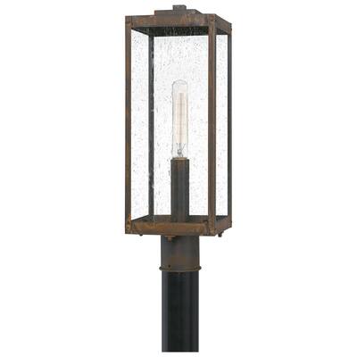 Westover 1-Light Outdoor Post Mount in Industrial Bronze