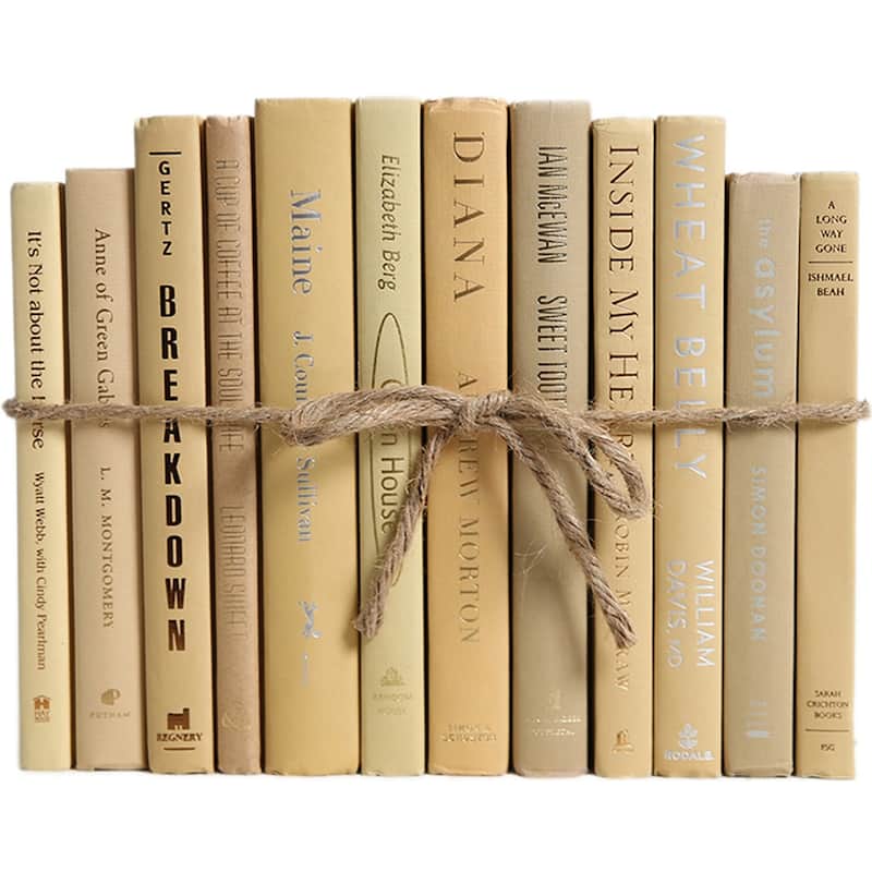 Books Tan Decorative Accessories: Sandalwood ColorPak