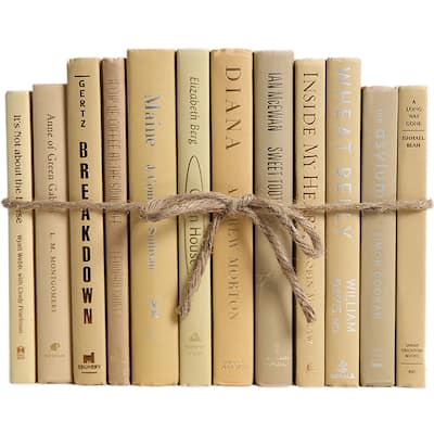 Books Tan Decorative Accessories: Sandalwood ColorPak