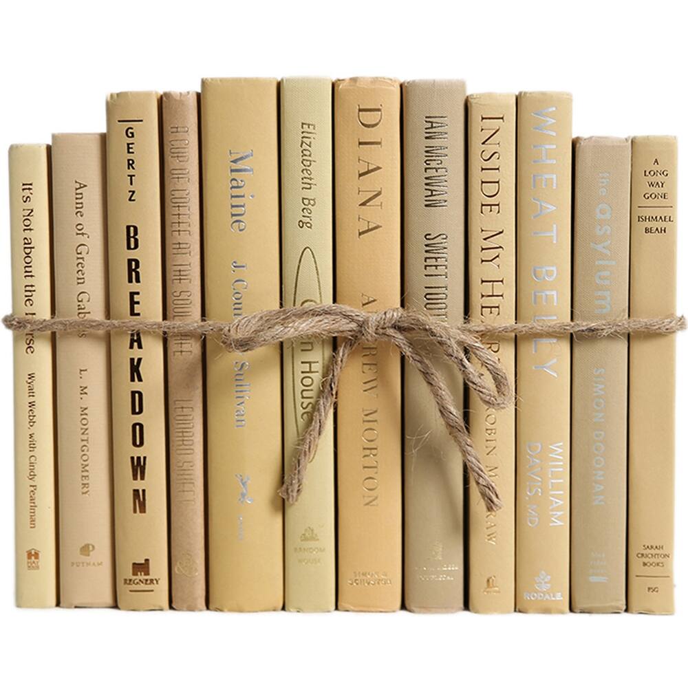 Books Tan Decorative Accessories: Sandalwood ColorPak