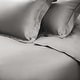 preview thumbnail 48 of 80, Superior Egyptian Cotton 650 Thread Count Solid Duvet Cover Set Grey - California King