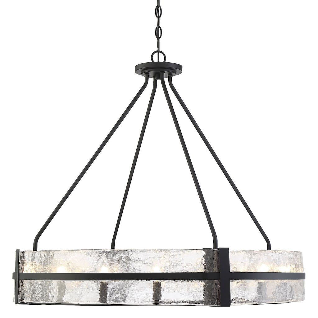 Savoy House Hudson 12 Light 36" Wide Drum Chandelier