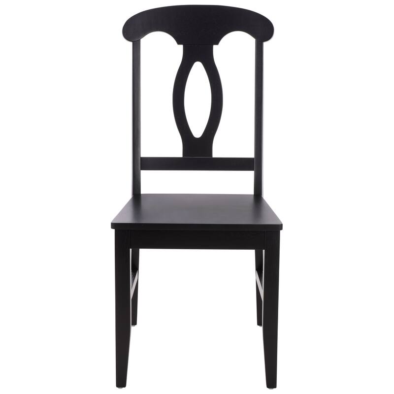 SAFAVIEH HOME Lieselotte Side Chair - 18"W x 21"D x 39"H - Black