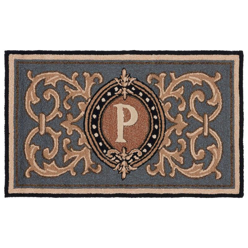 SAFAVIEH Handmade Monogram Griseldis Casual Rug