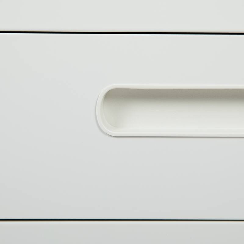 Ergonomic 3-Drawer Mobile Locking Filing Cabinet Storage Organizer