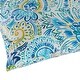 preview thumbnail 6 of 9, Christiansen Paisley Outdoor Throw Pillow (Set of 2) by Havenside Home - 17w x 17l