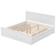 preview thumbnail 17 of 33, Wooden Storage Platform Bed with 4 Drawers & Support Legs