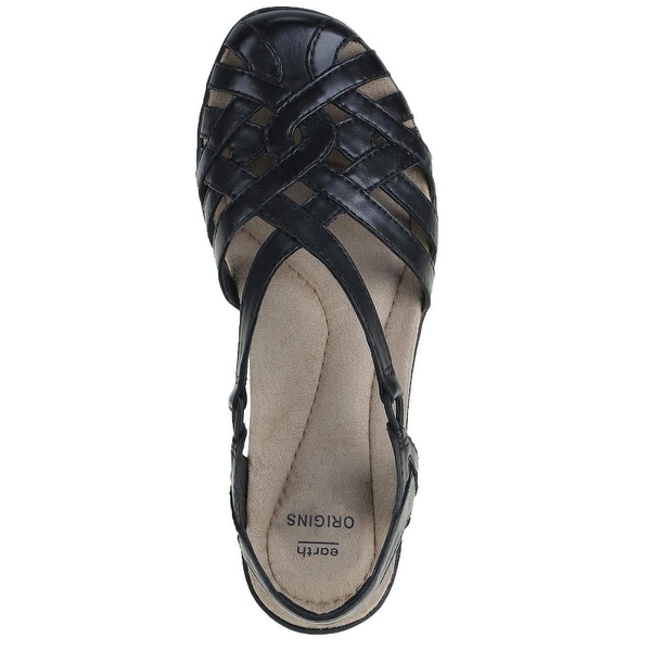 earth closed toe sandals