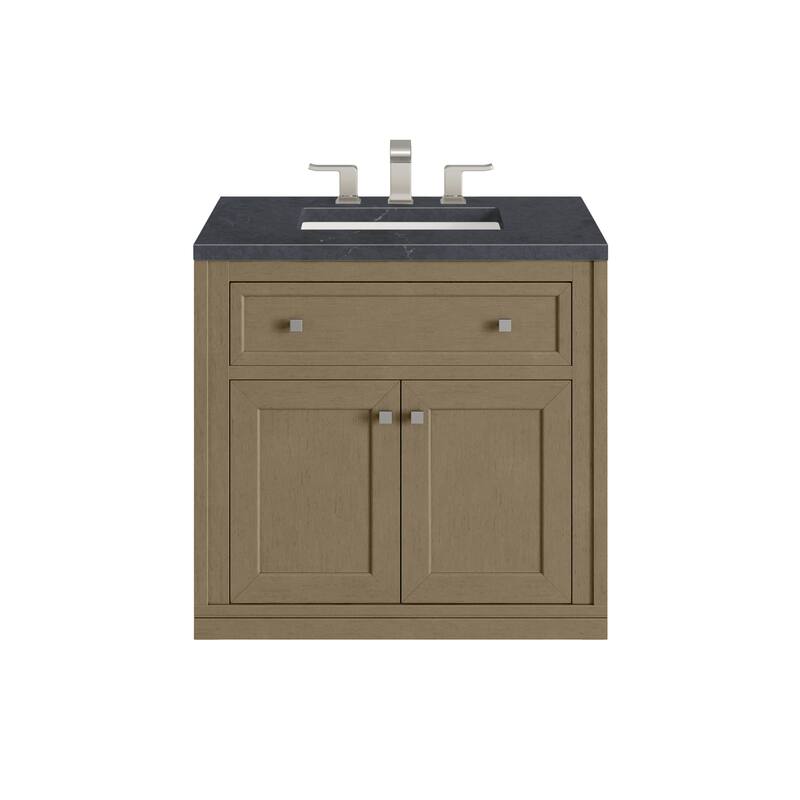 Chicago 30" Single Vanity, Walnut Whisper