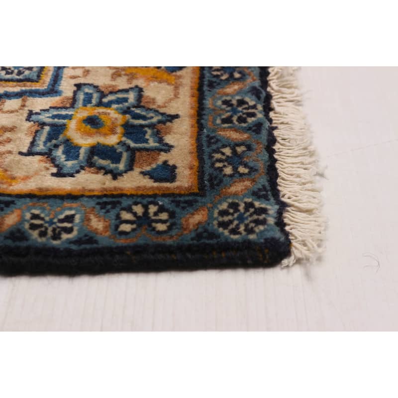 ECARPETGALLERY Hand-knotted Kayseri Cream Wool Rug - 3'3 x 4'8