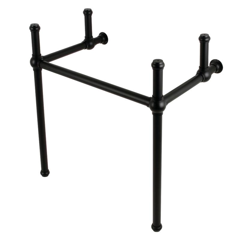 Kingston Brass Fauceture Brass Console Sink Legs - Matte Black